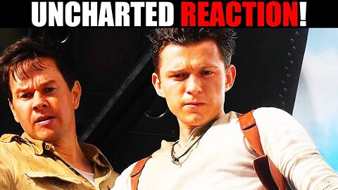 Uncharted - Official Trailer (2022) Tom Holland, Mark Wahlberg, Sophia Ali REACTION! #Shorts