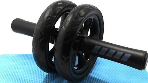 No Noise Abdominal Wheel Exercise Rollers With Mat