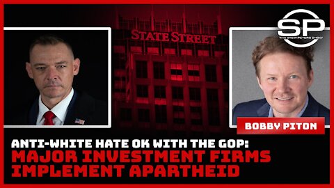 ANTI-WHITE HATE OK WITH THE GOP: Major Investment Firms Implement Apartheid