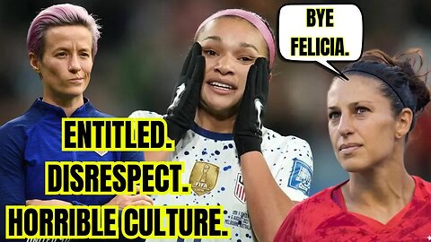 Carli Lloyd SAVAGELY CRUSHES USWNT & Megan Rapinoe! "RESPECT, CULTURE, ENTITLEMENT"! NO HOLDS BARRED