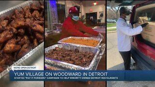Online campaign helping minority-owned restaurants in Detroit