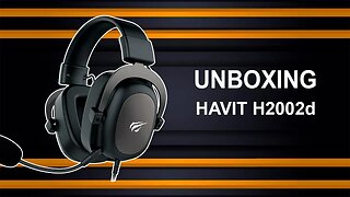 Unboxing - Headset Havit Gamer modelo H2002d - (Português BR)