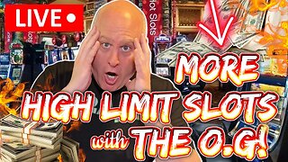 🔴 HIGH LIMIT SLOT PLAY LIVE! No One Does It Like The O.G of Slots! Incoming.. Massive Jackpots