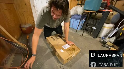 Unboxing a new toy for the shred shed