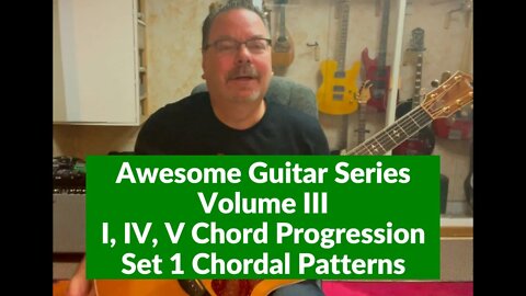 I, IV, V Set 1 Chord Progressions with Intro