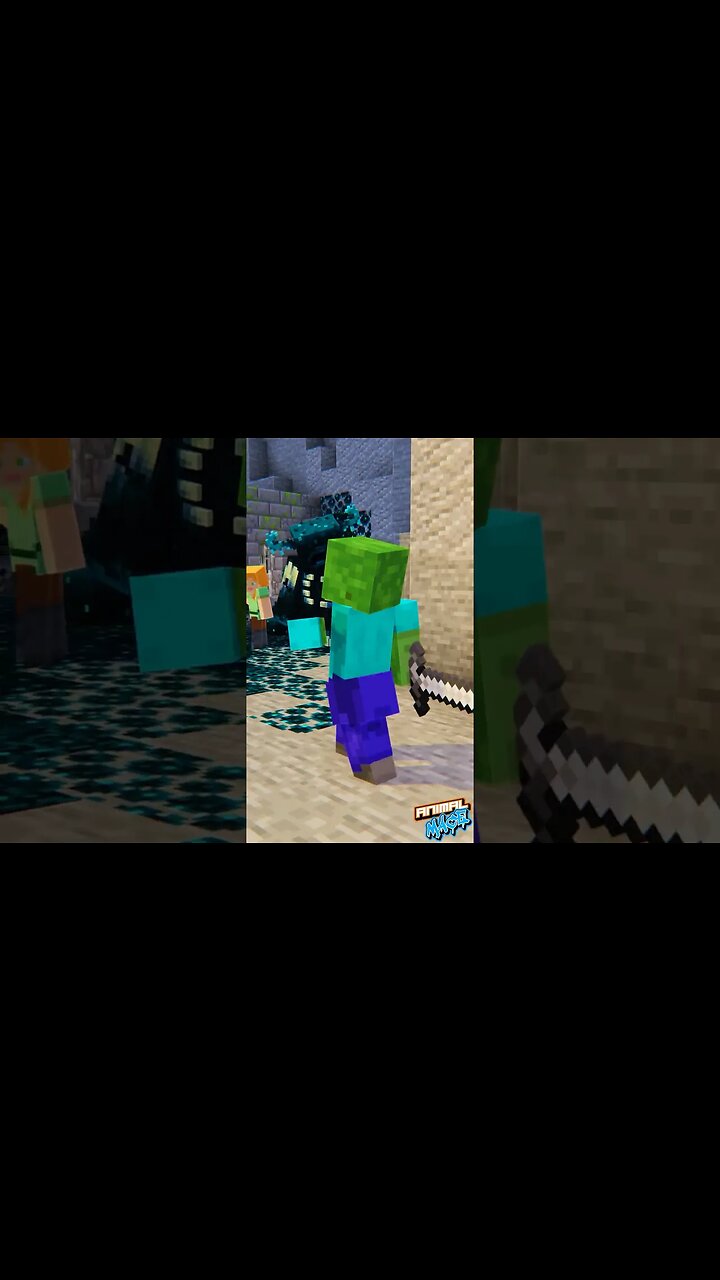 Animan Studios Ballin BUT MineCraft #shorts