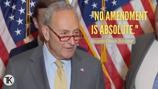 Senator Chuck Schumer: ‘No Amendment to the Constitution Is Absolute’