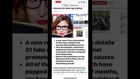 Liberal NGO caught creating 51 literal fake news sites #politics