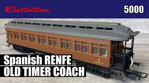 Old Timer Coach | Spanish RENFE from Electrotren