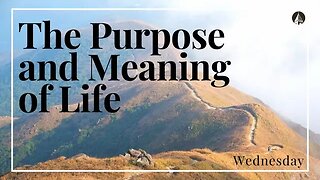 "The Purpose And Meaning of Life"