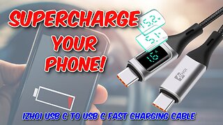 IZHOI USB C to USB C Fast Charging Cable Review