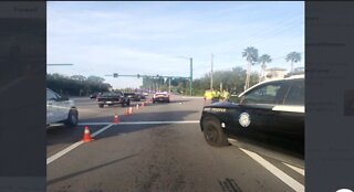 Fatal crash closes road in Martin County