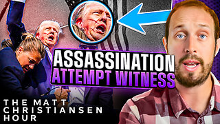 Guest Witness to the Trump Assassination Attempt, Investigation Updates | The MC Hour #35