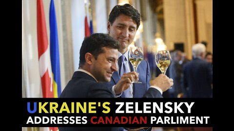 Ukraine's Zelensky addresses Canada's parliament - The World is a Stage!