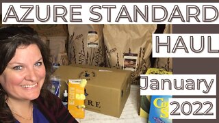 Azure Standard Haul January 2022 | Where to Buy Wheat Berries | Prepper Pantry Haul