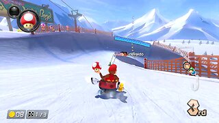 the most INSANE! gap jump in Mario kart 8