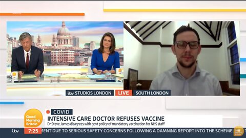 Unvaccinated NHS Doctor explains challenging Sajid Javid on compulsory Covid jabs