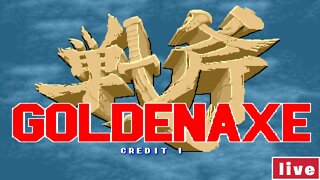 [🔴Live] Golden Axe Arcade GamePlay Até o Fim