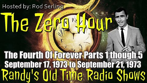 Zero Hour The Fourth Of Forever Parts 1 through 5 September 17, 1973 to September 21, 1973