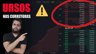 Pressão de vendedores aumenta dentro das corretoras e não deixa o Bitcoin subir!