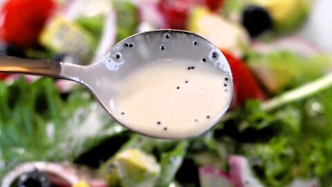 Creamy Poppyseed Salad Dressing