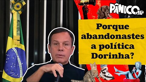 JOÃO DORIA FALA SE PRETENDE VOLTAR PARA A POLÍTICA