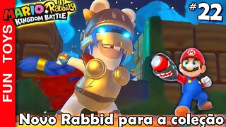 Mario + Rabbids Kingdom Battle #22 - Estamos chegando no Boss do mundo e um novo Rabbid aparece!