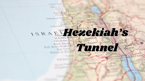 Hezekiah's Tunnel - Pastor Jeremy Stout