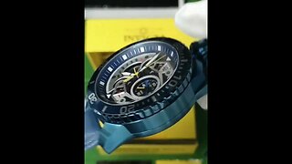 blue convertible pro diver wrist & pocket watch