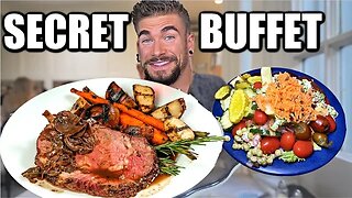 THE BIGGEST CAJUN BUFFET IN NEW ORLEANS (Secret Jazz Brunch Buffet)| All You Can Eat Southern Food