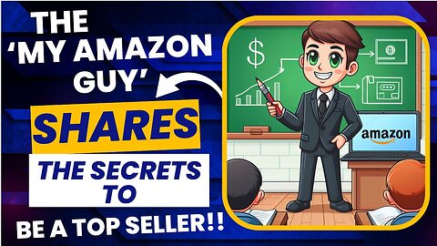 E403:🎓THE 'MY AMAZON GUY' SHARES THE SECRETS TO BEING A TOP AMAZON SELLER w/GUEST MENTOR STEVEN POPE