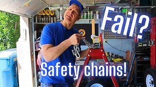 Trailer safety chain fail!