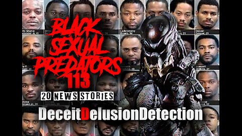 (EPISODE 113) BLACK SEXUAL PREDATORS-DECEITDELUSIONDETECTION