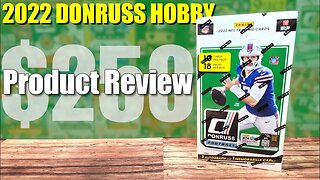 WORTH $250? | 2022 Donruss Football Hobby Box 1 AUTO & 1 RELIC + Tons of Fun Football Cards