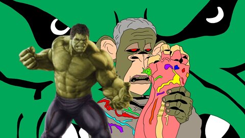 Ape NFT Hulk Character