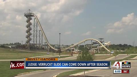 Waterpark announces plans to tear down Verrückt