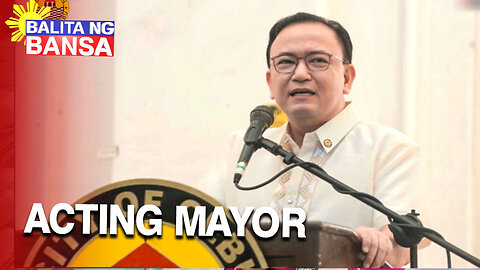 Vice Mayor Raymond Garcia, umupo na bilang acting mayor ng Cebu City