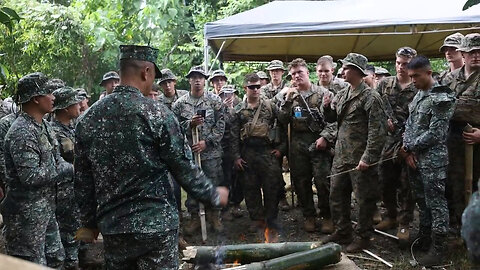 B-Roll: U.S., Philippine Marines practice jungle survival