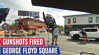 DOZENS OF GUNSHOTS FIRED ON LIVE TV IN GEORGE FLOYD SQUARE - HERE IS WHAT WE KNOW
