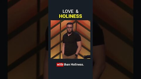 Love & Holiness #shorts