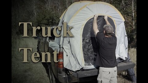 Truck Tent Setup