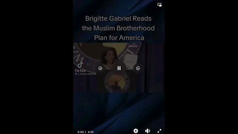 The Muslim Brotherhood Plan for the Destruction of the US 1991!