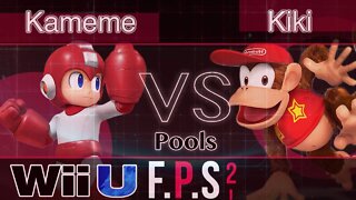 DNG|Kameme (Mega Man) vs. GXG|Kiki (Diddy) - Wii U Pools - FPS2