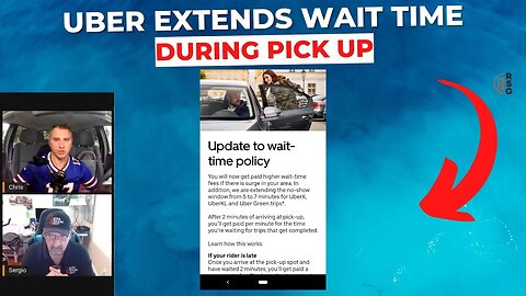 Uber Extends Wait Time During Pick Up