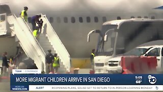 More migrant children arrive in San Diego