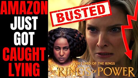 Amazon Gets BUSTED Faking Numbers For Rings Of Power! | Artificially DOUBLE Viewers With Pop Up Ad