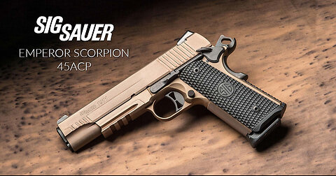 SIG SAUER 1911 EMPEROR SCORPION 45ACP - MVP Selection