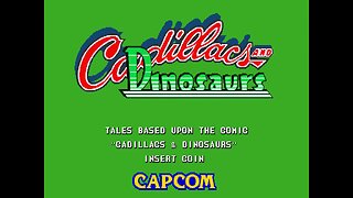 Cadillacs and Dinosaurs (Arcade) Longplay