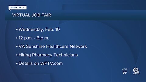 Veterans Affairs hiring pharmacy technicians across Florida