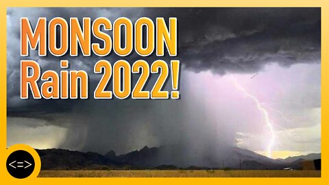 1ST monsoon rain of 2022 on our homestead